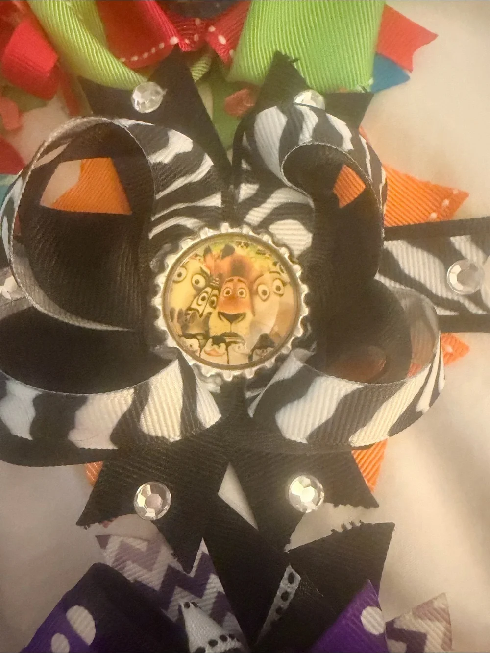 Character Some Disney Ribbon Hair Bows